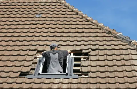 Pose de velux - Villebarou